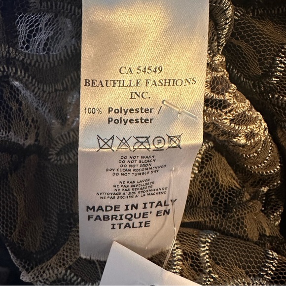 NWT BEAUFILLE Floral Print Mock Neck Blouse w/ Tags - Picture 7 of 8